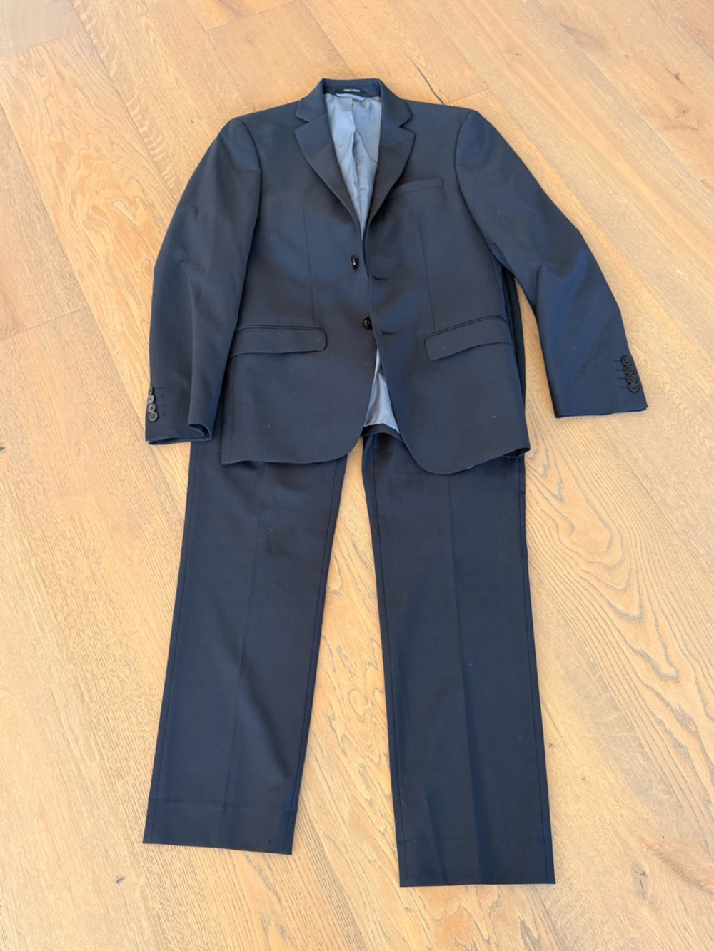 Mens black suit from Bar 111 (Macys) - skinny fit